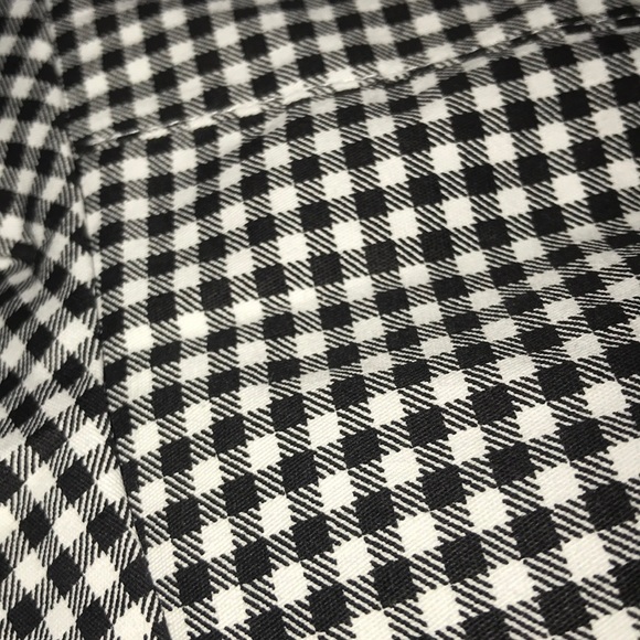 Unused shein plaid black and white skirt - Picture 5 of 5